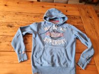 Superdry pullover hoodie hoody gr S hellblau bequem Niedersachsen - Oldenburg Vorschau