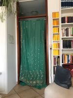 Schön bestickter grüner Saree Sari metallic Baden-Württemberg - Tübingen Vorschau