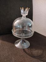 Pralinenglocke aus Glas mit kleiner Krone als Griff Baden-Württemberg - Offenburg Vorschau