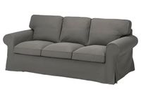 Ikea Ektorp 3er Sofa Bezug dunkel grau Bayern - Haag in Oberbayern Vorschau