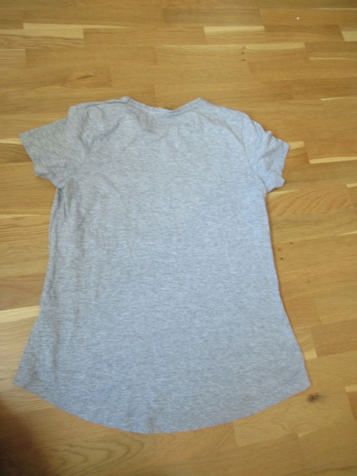 Shirt, T Shirt,Größe 158,164,grau,Wendepailetten,NY,New York in Zeiskam