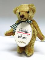 Teddy Bär SCHEPP „Johann“ MOHAIR blond 18cm LIMITIERT Niedersachsen - Lüneburg Vorschau