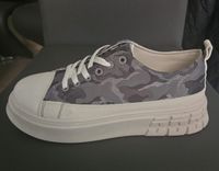 SNEAKER GR.41 GRAU CAMOUFLAGE TOP DICKE SOHLE Nordrhein-Westfalen - Gelsenkirchen Vorschau