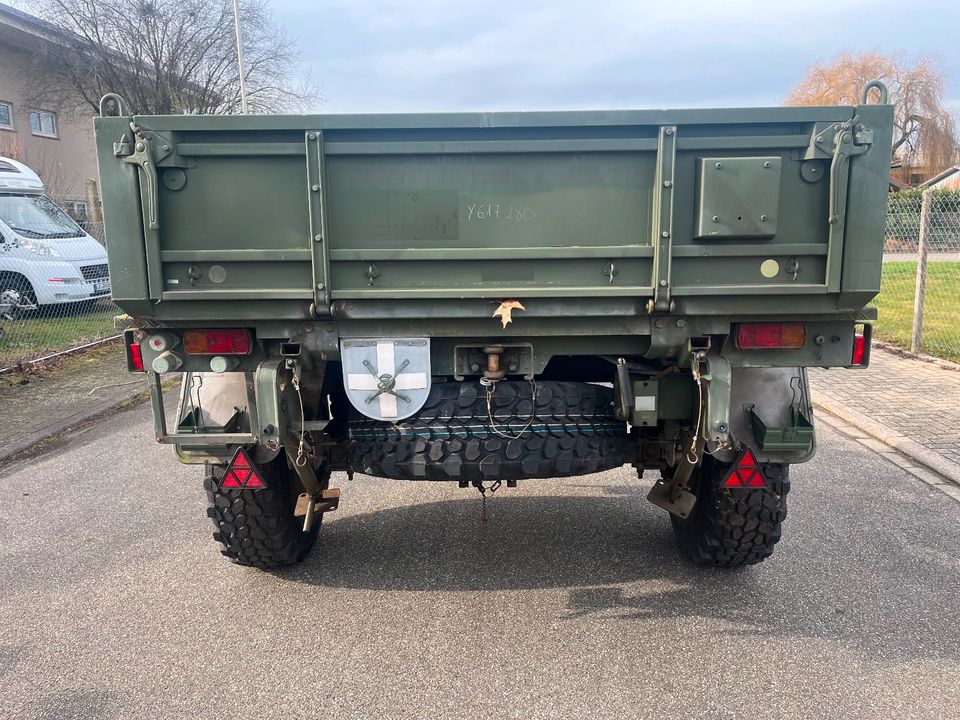 Bundeswehr Auflaufgebremst LKW Anhänger Kässbohrer in Neuried