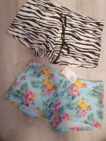 H&M Short's / kurze Hosen Stoff zebra & Blumen Mecklenburg-Vorpommern - Neubrandenburg Vorschau