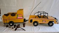 Vintage Western Barbie Jeep mit Anhänger Düsseldorf - Hafen Vorschau