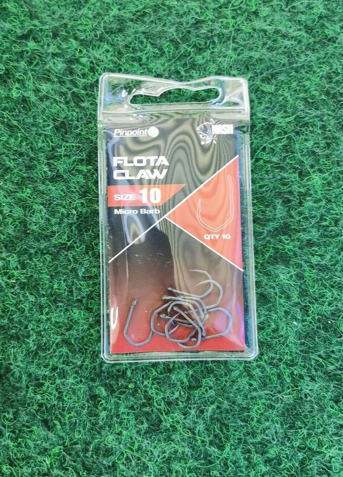 Nash Tackle Pinpoint Floata Claw Size 10 Haken Karpfenhaken NEU in Bad Bentheim