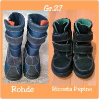 2xWinterstiefel☆Gr.27☆Rohde/Ricosta Pepinos☆warm☆ Sachsen - Eilenburg Vorschau