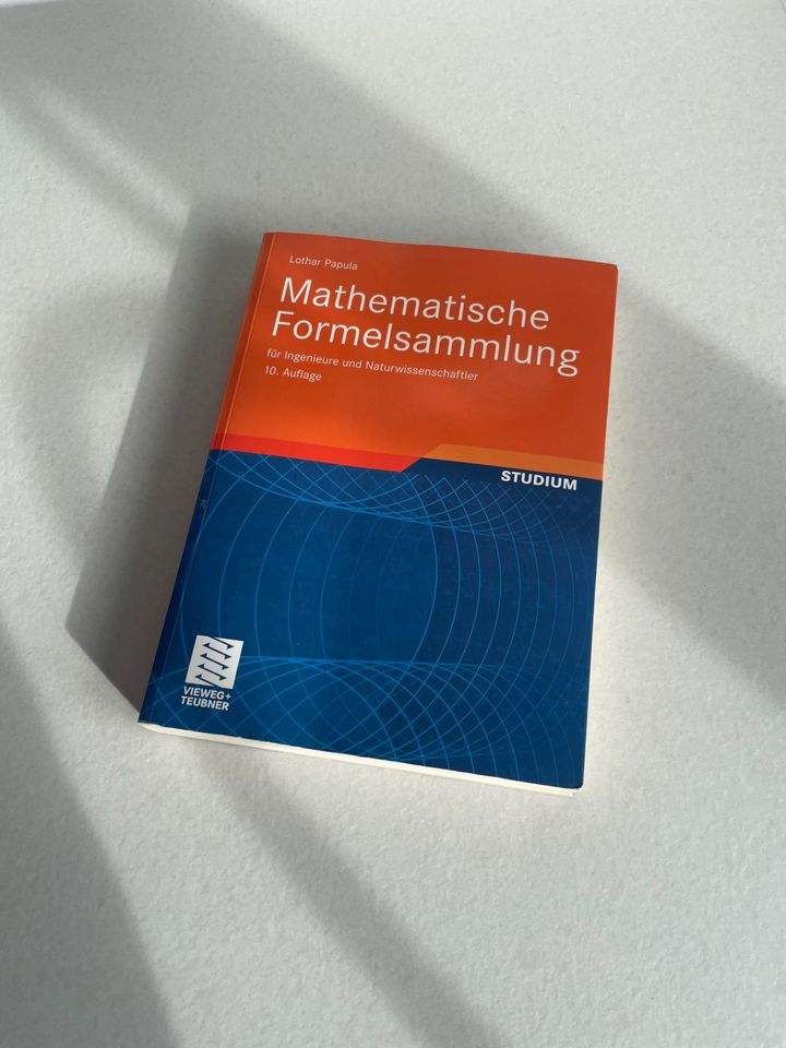 Lothar Papula, Mathematische Formelsammlung Studium 10. Auflage in Bietigheim-Bissingen