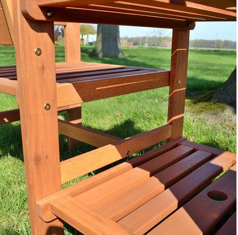 Teebench Gartenbank 2sitzer Meranti Outdoor in Ostbevern