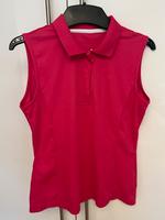 Golf Polo pink ärmellos blau Reißverschluss Damen Golfshirto Kr. München - Aschheim Vorschau