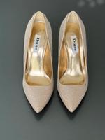 Dune Pumps Gold Glitzer Gr.37 Düsseldorf - Gerresheim Vorschau