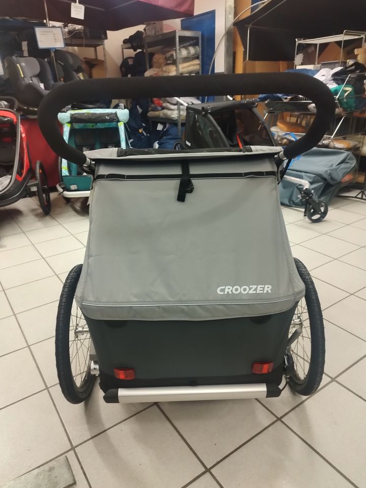 Neu CROOZER Fahrradanhänger Buggy KEEKE 2 in ANTHRAZIT GRAU in Bottrop