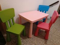 Kindersitzgruppe, Tisch und 3 Stühle für Kinderzimmer Thüringen - Tambach-Dietharz Vorschau