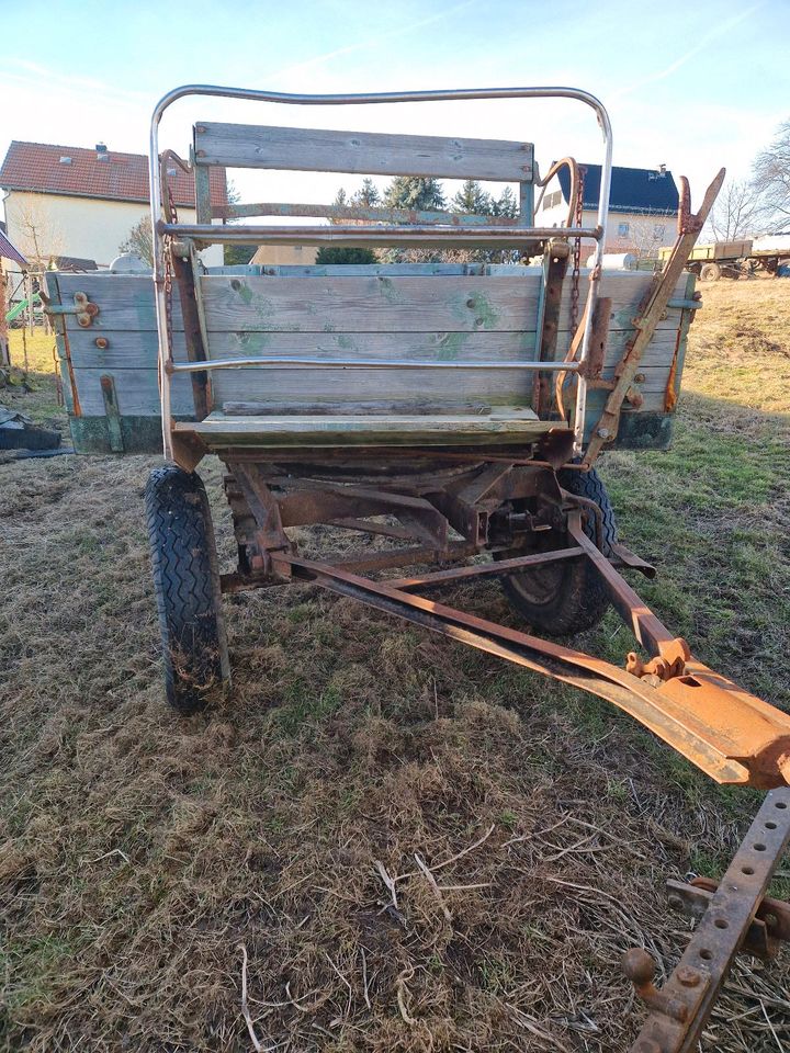 Anhänger, Getreidewagen in Teuchern