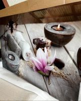 Wandbild Wellness (Kerze, Handtuch, Orchidee) Chemnitz - Borna-Heinersdorf Vorschau