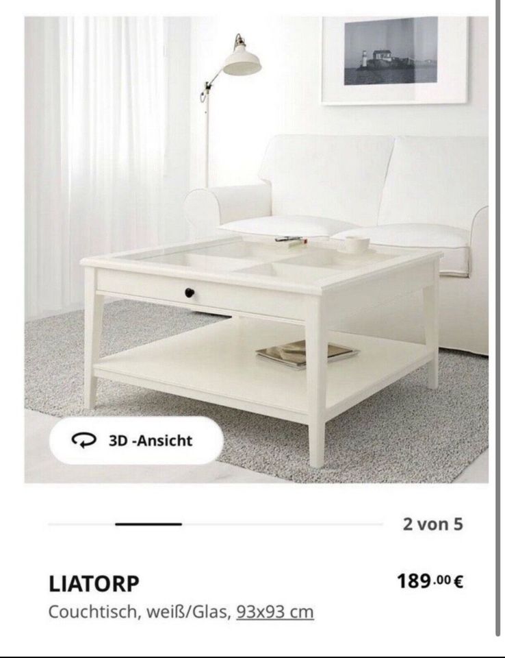 IKEA LIATORP Couchtisch in Remscheid