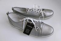 Leder Sneaker/Halbschuhe der Marke „LASOCKI" in Farbe Grau Gr. 41 Hamburg-Mitte - Hamburg Horn Vorschau