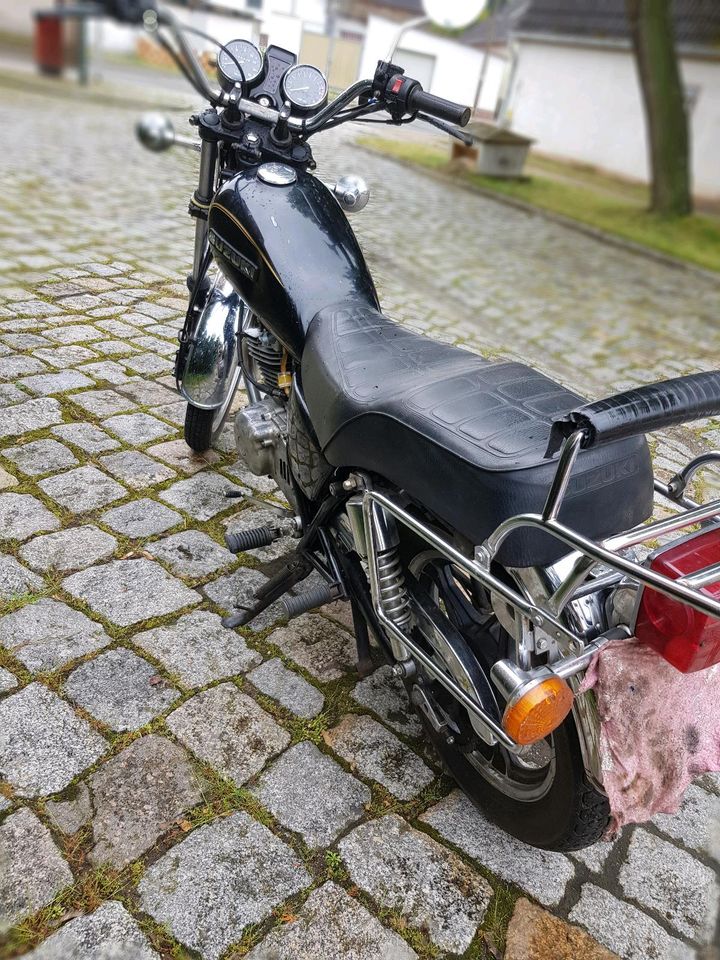 Suzuki GN 400 Oldie in Wieglitz