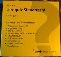 Steuerberater - nwb Lernquiz Steuerrecht 500 Fragen & Antworten Saarland - Riegelsberg Vorschau