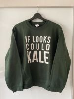 Kale Sweater Grün Weiß Essen - Schonnebeck Vorschau