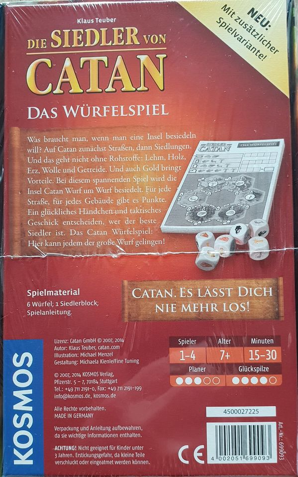 Die Siedler von Catan ( Kosmos) in Nortorf