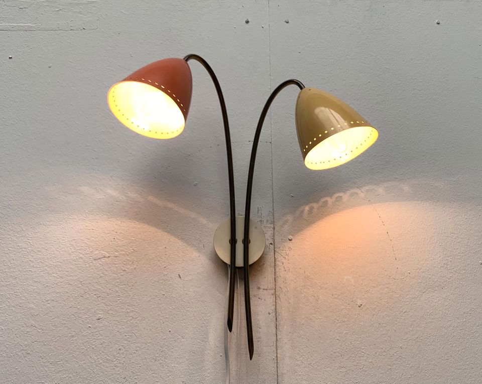 Mid Century Wall Lamp Wandleuchte zu Stilnovo 50er 60er 70er in Hamburg