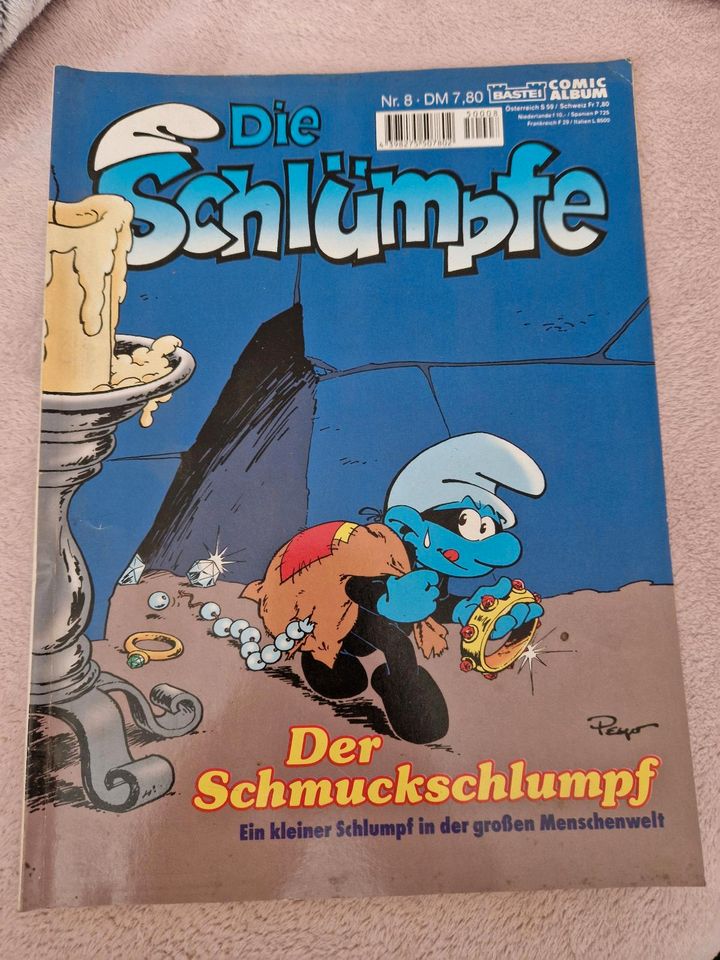 Sammler Comic Die Schlümpfe Nr.8 in Höchstädt a.d. Donau