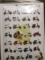 Vespa Modelübersicht als Blechschild Bielefeld - Senne Vorschau