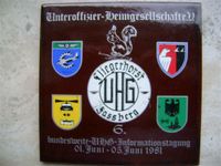 Militär-Wappen auf Wandkachel, UHG-Fliegerhorst Fassberg Niedersachsen - Isenbüttel Vorschau