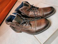 Bugatti, Stiefel, Herren Gr 43, Leder, Schuhe, Baden-Württemberg - Appenweier Vorschau