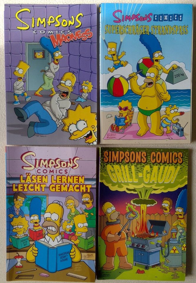 Simpsons Comics Sonderbände 11, 16, 19, 20 (Panini) in Donauwörth