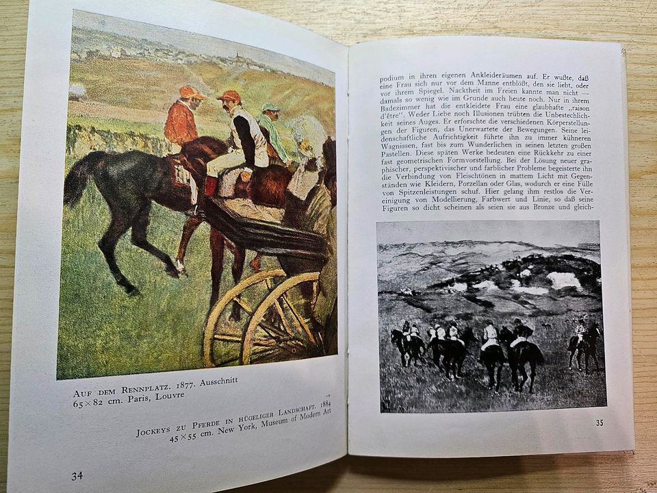 Edgar Degas Buch Kunst Vollmer-Kunstbücher in Göttingen