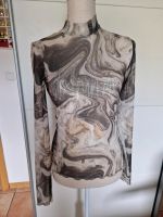 Transparentes Shirt Marmor Schimmer Mesh S Bayern - Erlenbach am Main  Vorschau