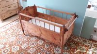 Babybett Kinderbett Beistellbett Wickeltisch Baby Bett Holz Antik Sachsen - Leisnig Vorschau