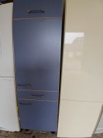 Küchenmöbel Küchenschrank blau  mit Schublade Kühlschrank Möbel Bayern - Neustadt Vorschau