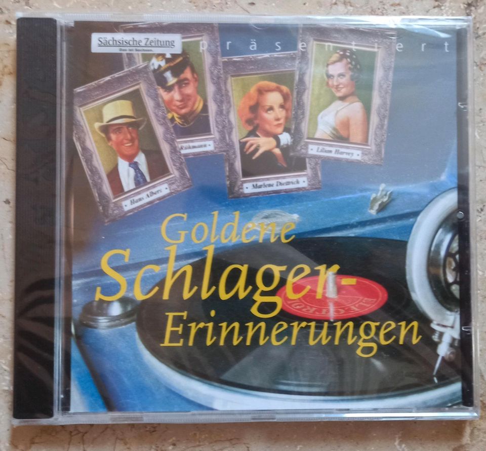 Goldene Schlager-Erinnerungen CD in Schmölln