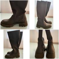 ZARA Damen Stiefel – Größe 39 – Khaki Hannover - Ahlem-Badenstedt-Davenstedt Vorschau