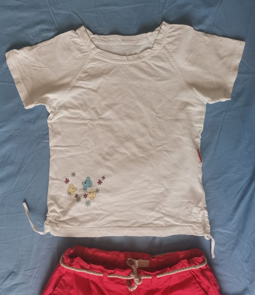 Zara Girls soft collection Kinder Gr.152 Hot Pants Hose+T-SHIRT in Hochheim am Main