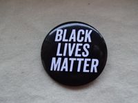 Button, Anstecker, "Black Lives Matter", Durchmesser 50mm Münster (Westfalen) - Gremmendorf Vorschau