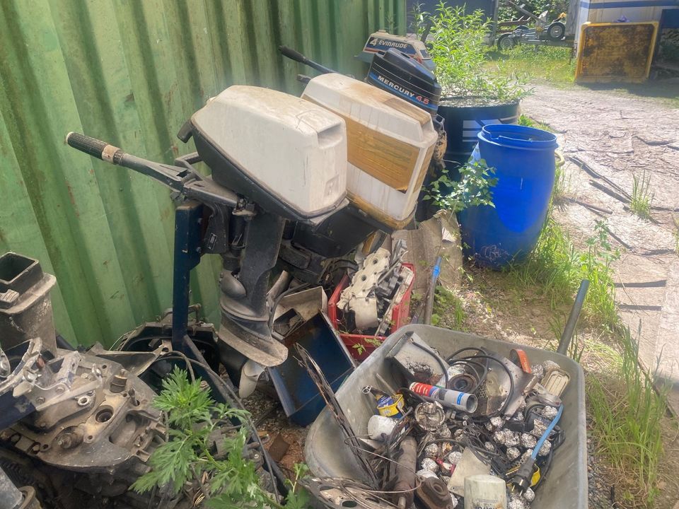 diverse Außenbordmotoren für Bastler oder Ersatzteilträger! in Neustadt am Rübenberge