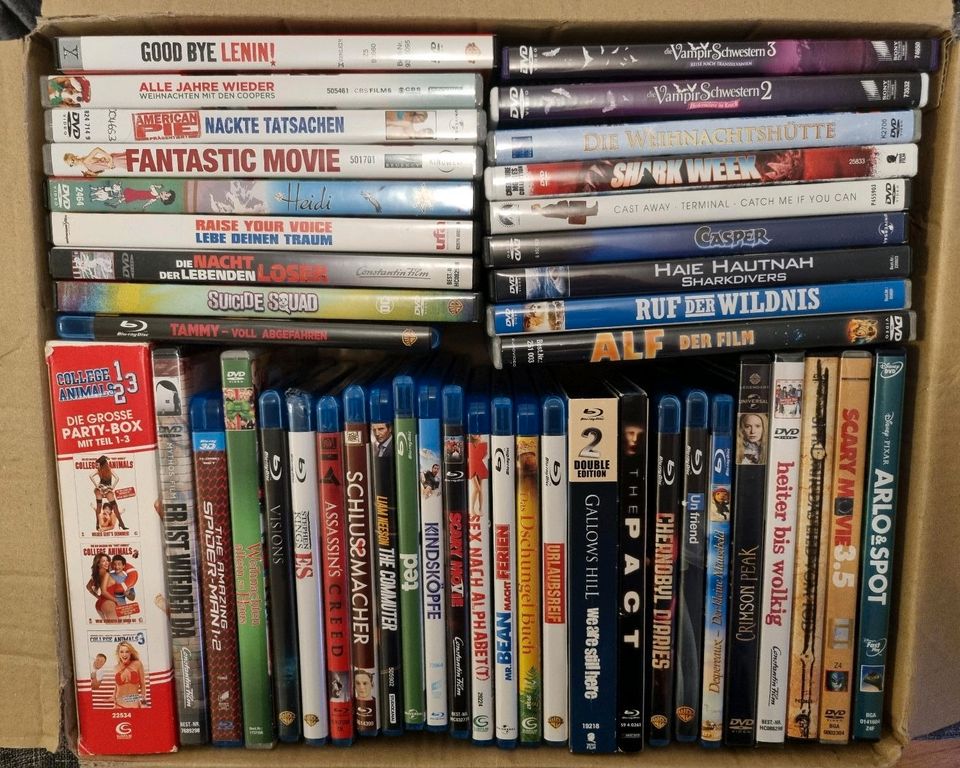 Verschiedene DVD's und Blu-Ray's in Künzelsau