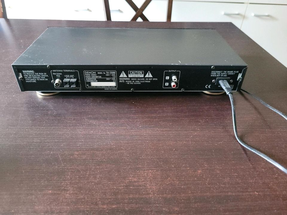 Denon Precision Audio Component/ AM-FM STEREO Tuner TU- 235RD in Herzogenrath