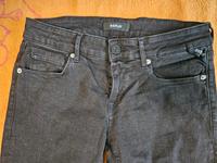 Jeans W29/L34 Replay Rose schwarz Glitzer-Detail hinten Leipzig - Probstheida Vorschau