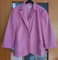 Gelco Blazer Gr. 46 XXL rosa pink Jacket Jacke Frühlingsfarbe Hessen - Melsungen Vorschau