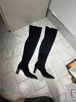 Zara overknee Stiefel schwarz lang spitz sexy 37 Chrom Absatz Nordrhein-Westfalen - Oberhausen Vorschau