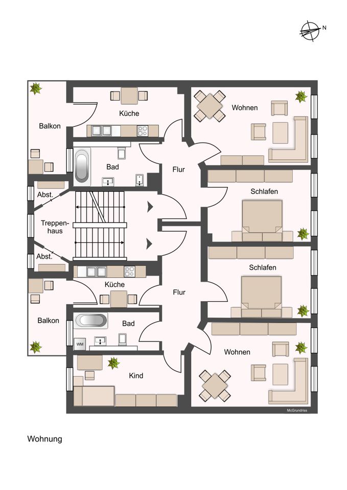 Aus 2 mach 1! Großzügige Wohnung im beliebten Plagwitz mit zwei Südbalkonen in Leipzig