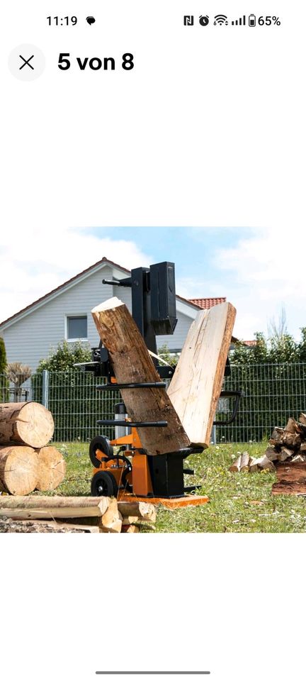 Hilfe beim Spalten von Holz in Zwickau