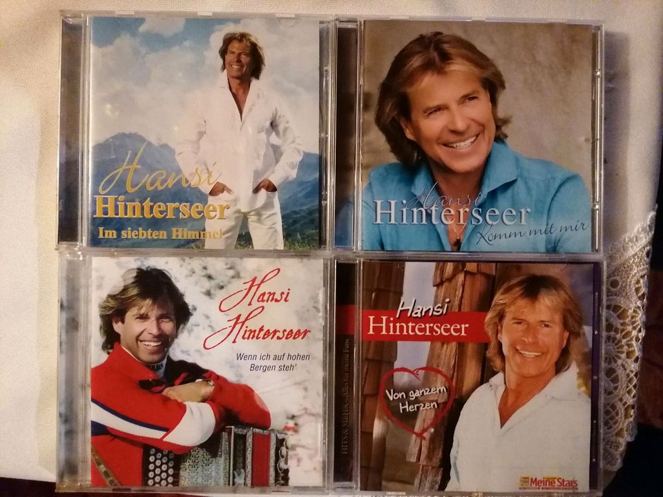 Konvolut aus 13 CDs von Hansi Hinterseer in Dautphetal