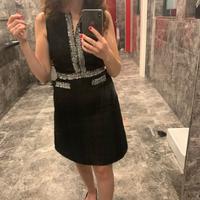 Abendkleid kurz Schwarz weiß Hessen - Wiesbaden Vorschau